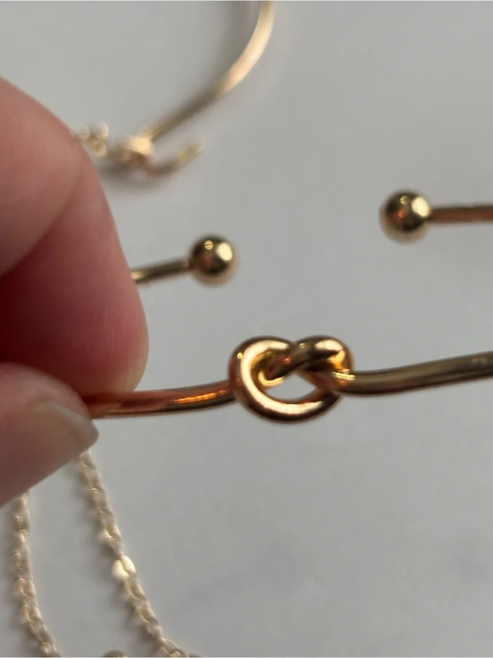 New 4 Pieces Gold Color Bracelet Set MultiLayer